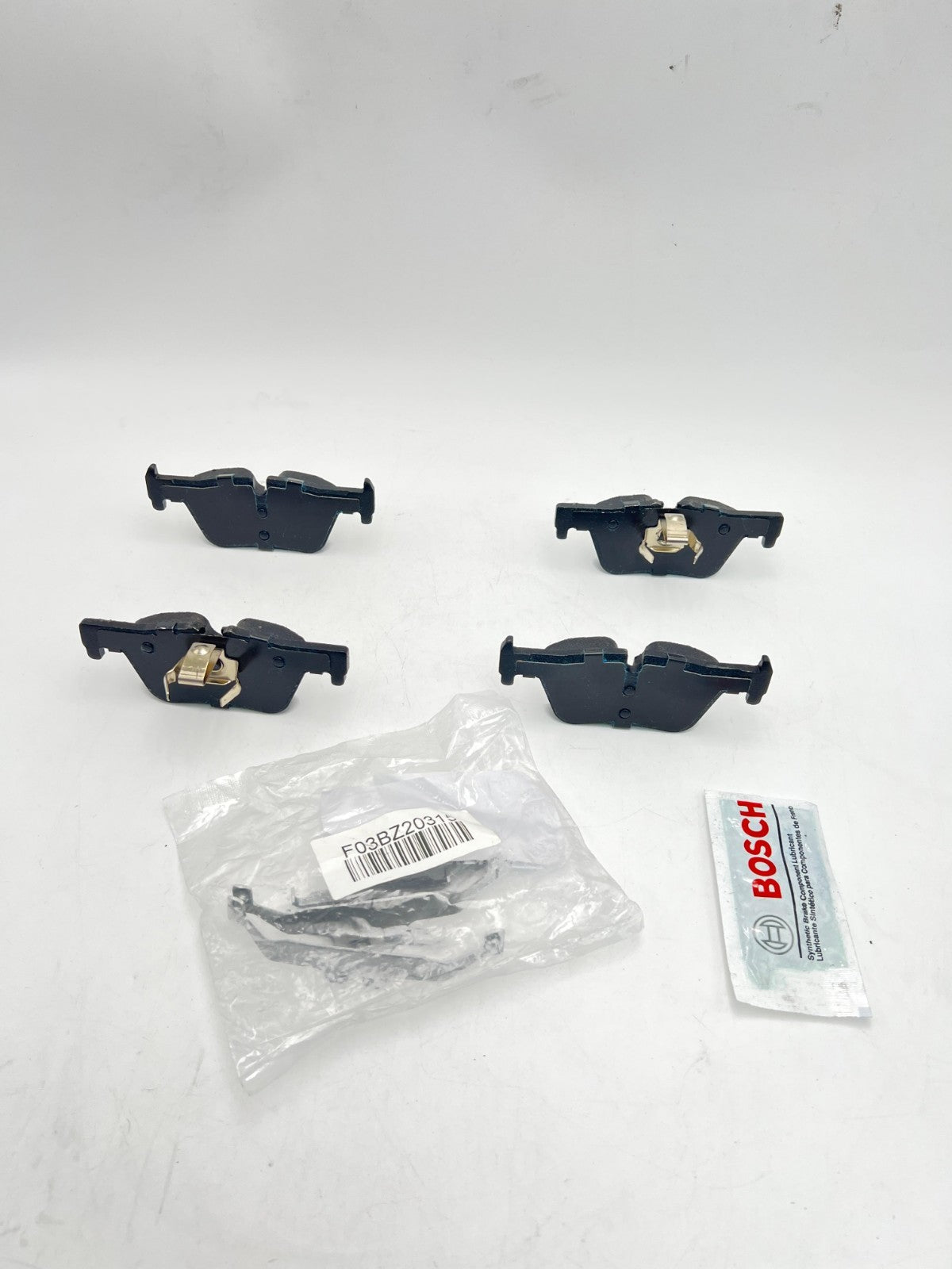 BOSCH BREAK PADS 1SET/ 1JUE, BE1613H, 4PCS/PZS