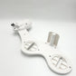 Luxe Bidet Neo 120 Self Cleaning Nozzle Fresh Water Non Electric Bidet WHITE