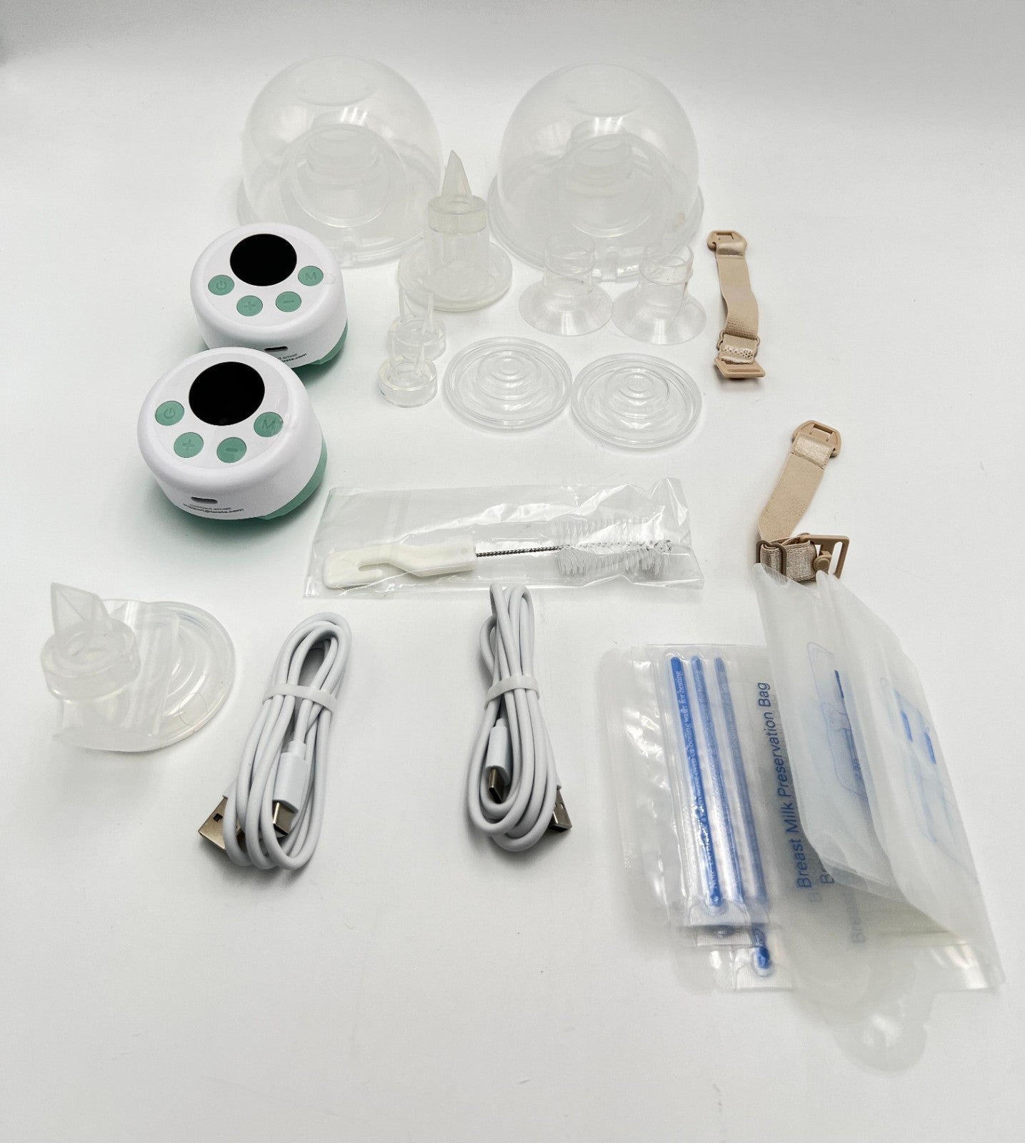 TSRETE Breast Pump, Double Wearable Breast Pump, Electric Hands-Free Breast Pump