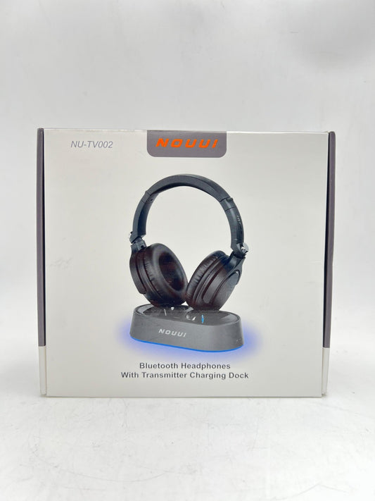 NOUUI Wireless Headphones for TV. Headphones for Seniors w Bluetooth.  NU-TV002