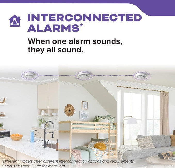 Kidde Hardwired Smoke & Carbon Monoxide Detector, 10-Year Battery Backup