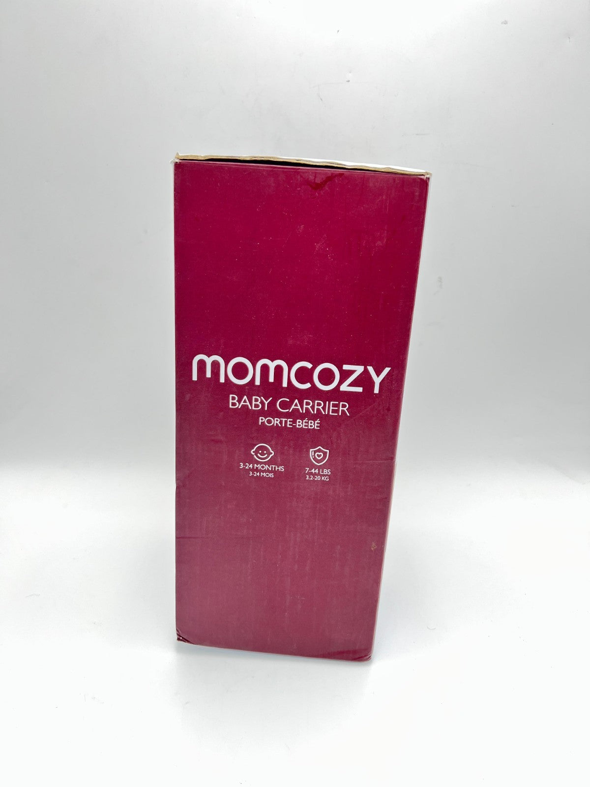 Momcozy Baby Carrier - Ergonomic, Cozy and Lightweight Carrier for 7-44lbs Black