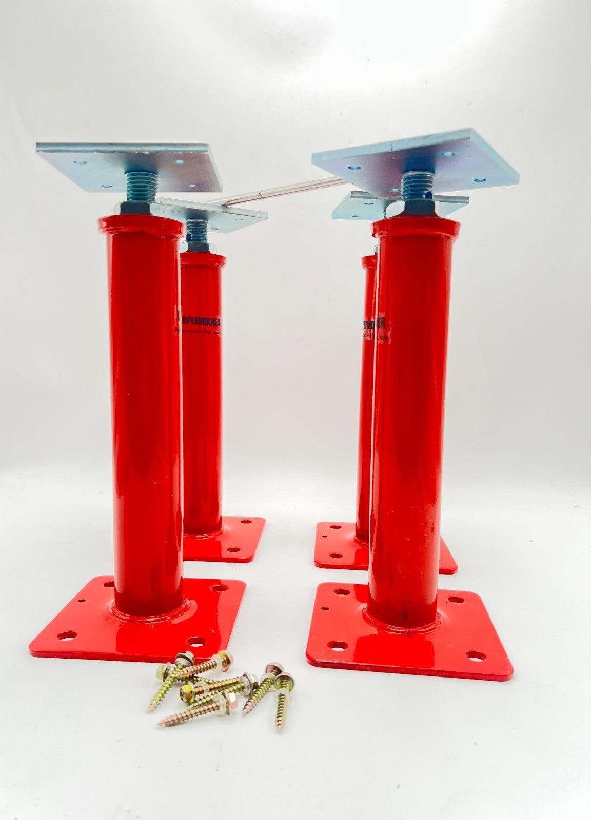 4PCS House Jacks for Leveling Crawlspace 11''-16''Adjustable Support