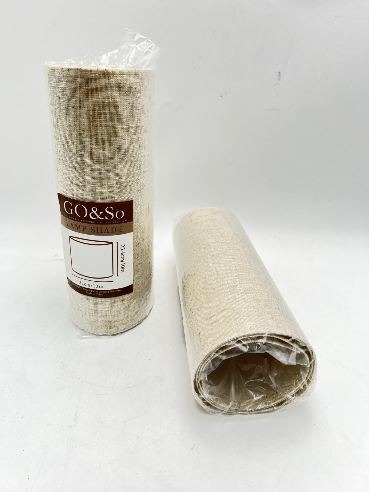 Set of 2 Drum Lampshades for Table, Floor & Bedside Lamps - 13 * 13 * 10 inch...