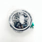 MGLLIGHT 5-3/4 5.75 inch LED Headlight White Amber LED Halo Compatible with Chal