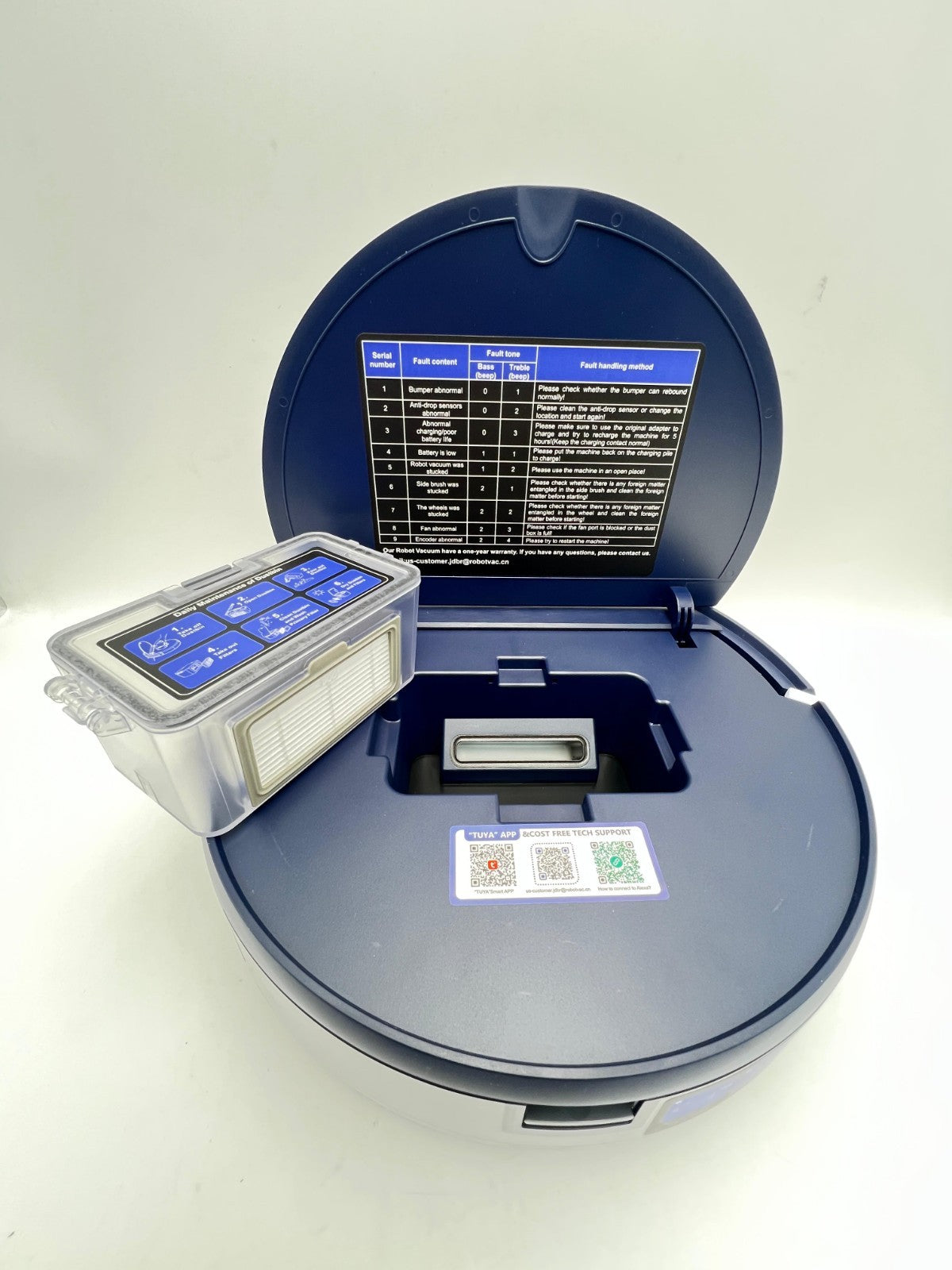 GTTVO BR151 Robotic Vacuum Cleaner - Blue