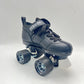 Chicago Skates Bullet Speed Quad Roller Skates, MENS, BLACK , SIZE 4