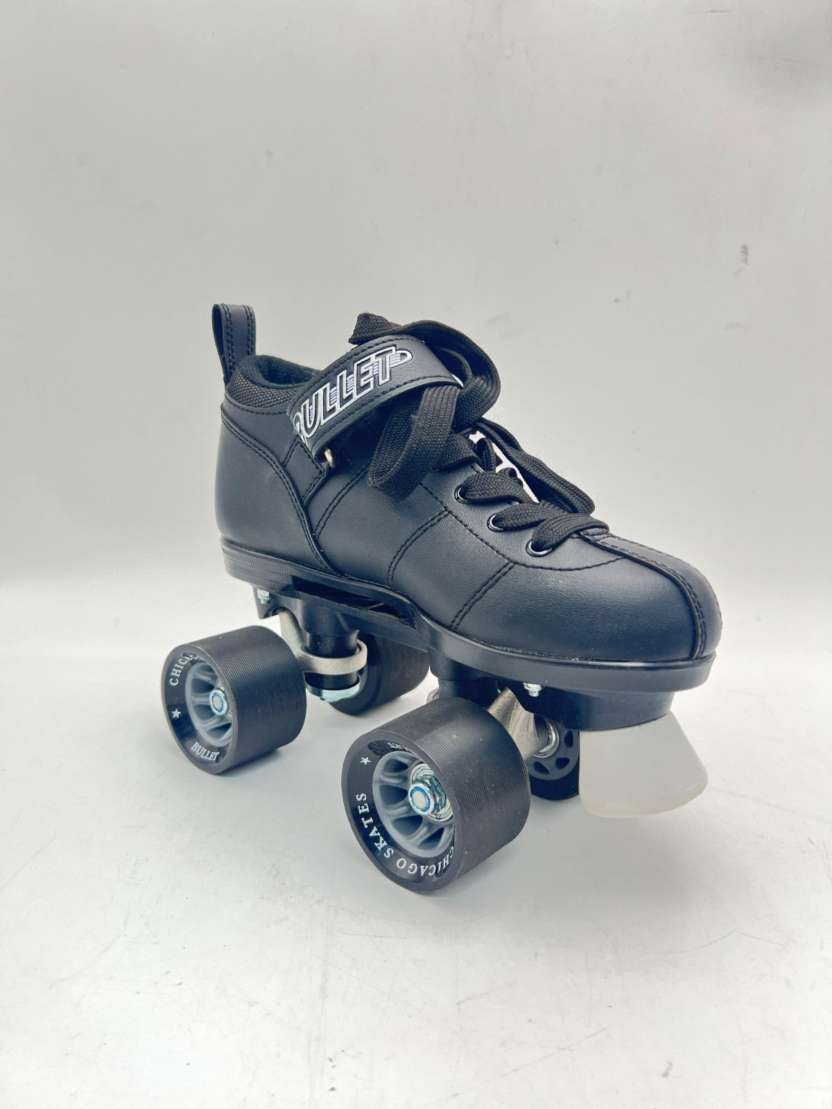 Chicago Skates Bullet Speed Quad Roller Skates, MENS, BLACK , SIZE 4