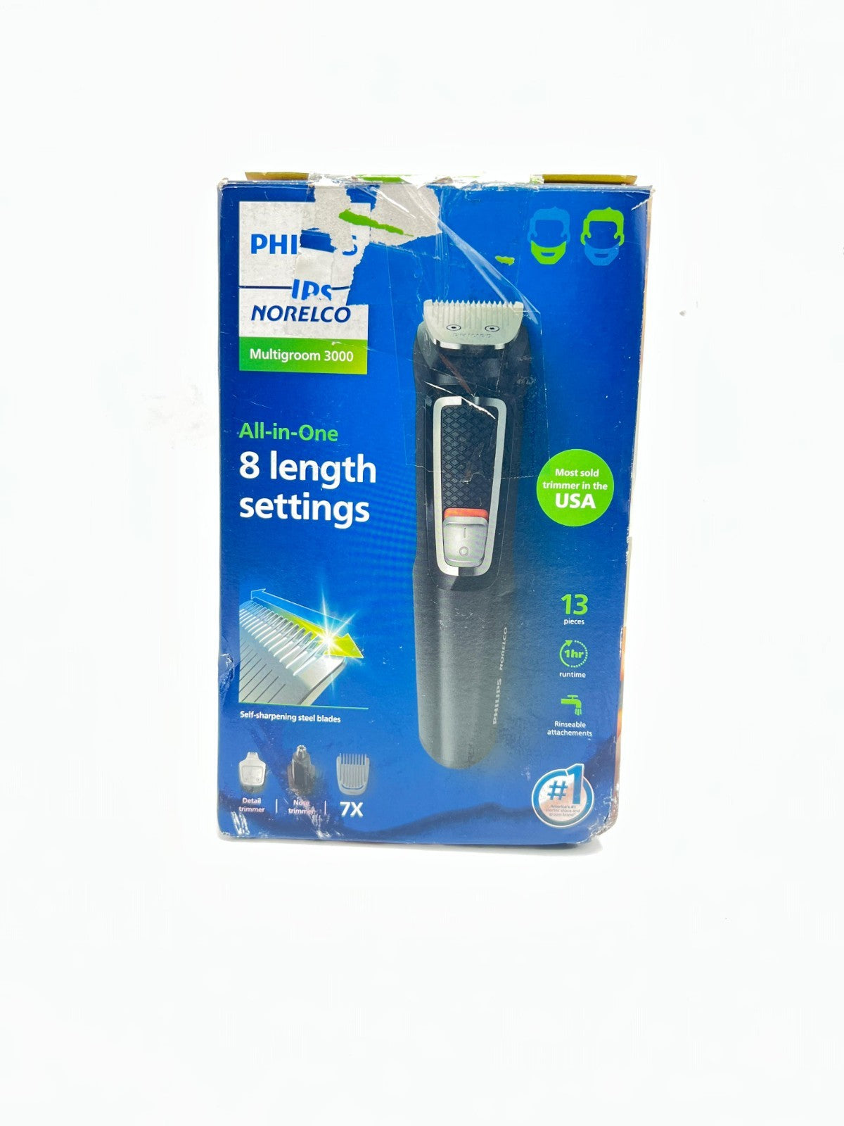 Philips Norelco Multigroon 3000 All-In-One Trimmer 13 Pieces