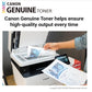 Canon Genuine 055 Black Toner Cartridge Compatible with LBP664Cdw, MF741Cdw, MF7