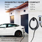 EV Charger Level 2，50 Amp Charge Station, 240V,Indoor/Outdoor EVSE, 25Ft Cable L