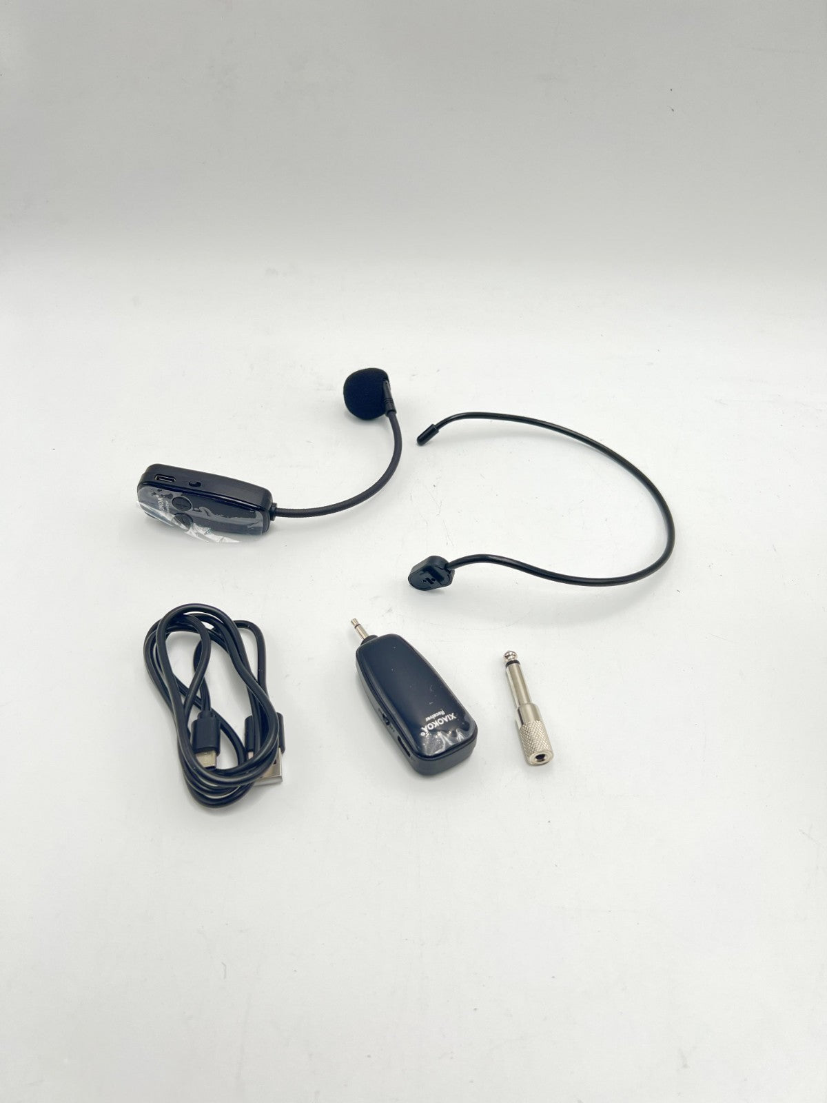 UHF12 Wireless Microphone Headset, 160ft Range, Dual Micro USB Charging, Suit...