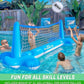 GoSports Splash Net Air, Inflatable Pool Volleyball Game - Includes Floating Net