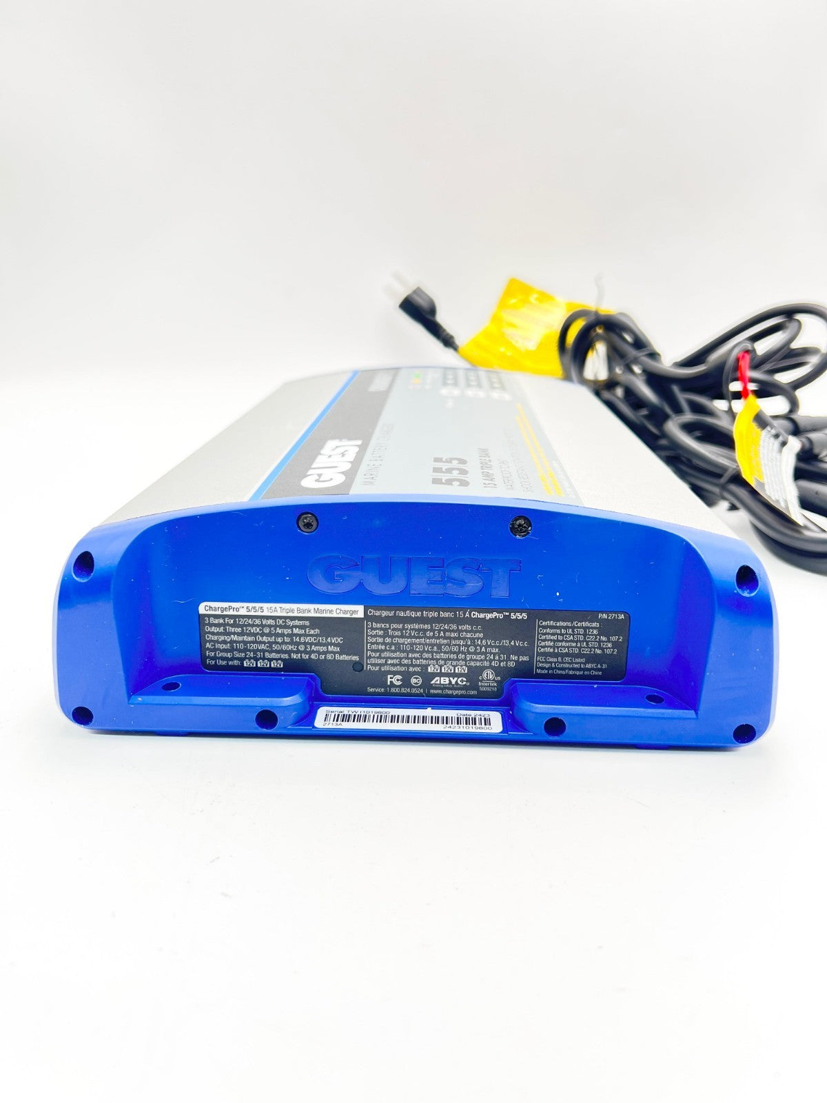 Guest 2713A Guest On-Board Battery Charger 15A / 12V; 3 Bank; 120V Input
