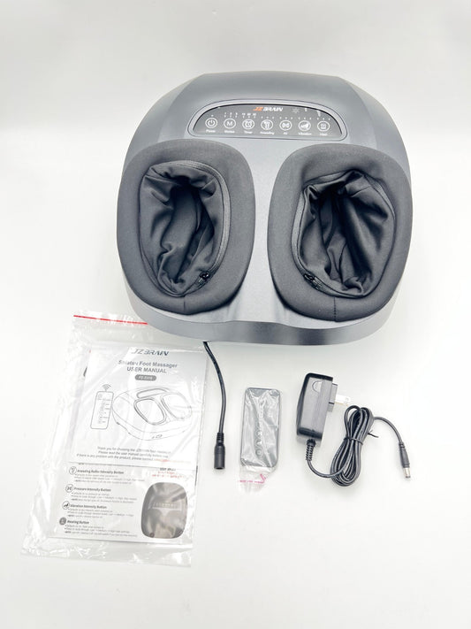 JZBRAIN Shiatsu Foot Massager Machine with Heat : Deep Kneading Foot Massager