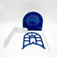 Smart Bird Feeder with AI Camera Solar-powered Recognize 10,000+ Species Blue