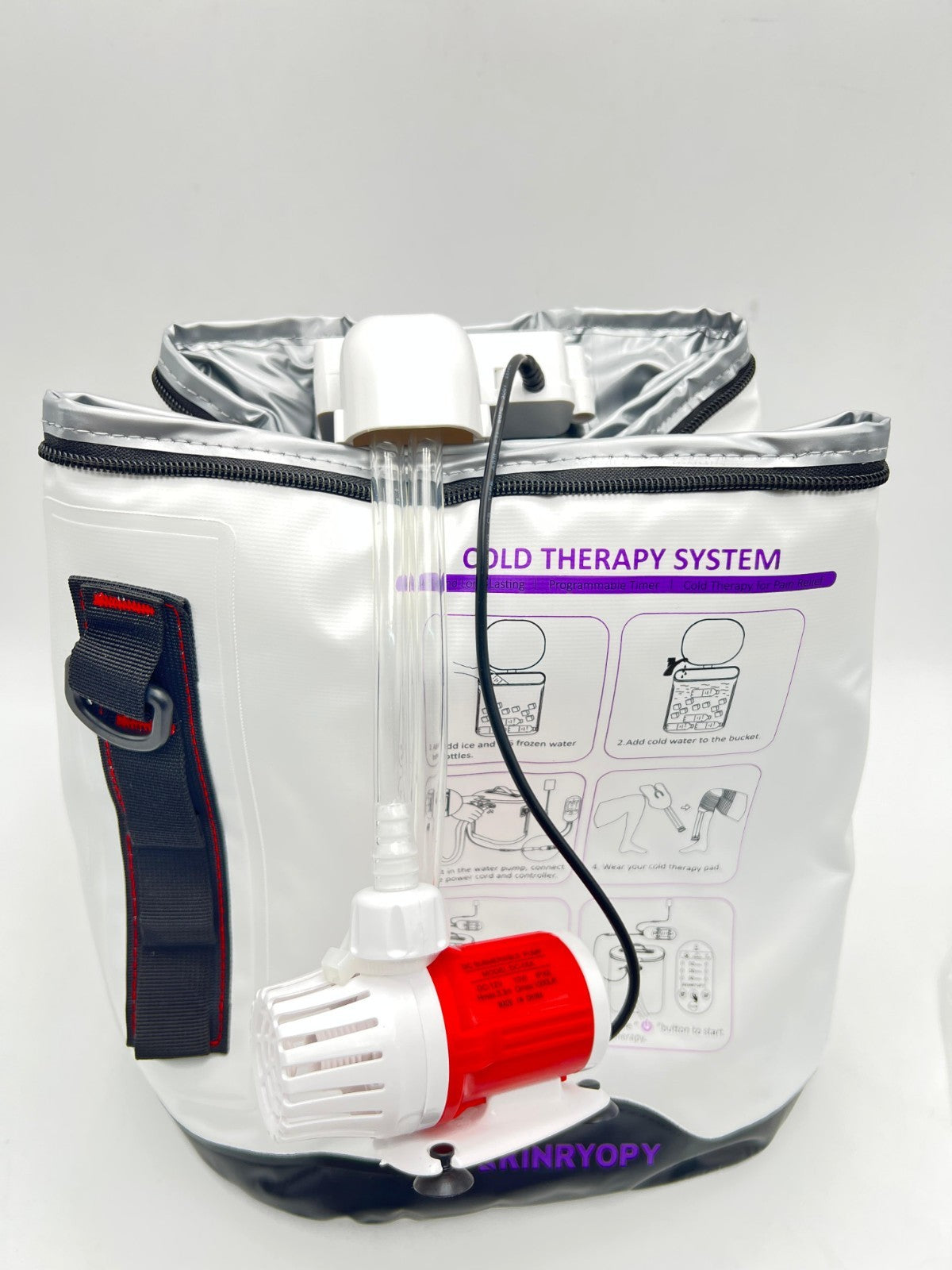 Cold Therapy Machine with Programmable Timer, Portable Ice Machine for Knee