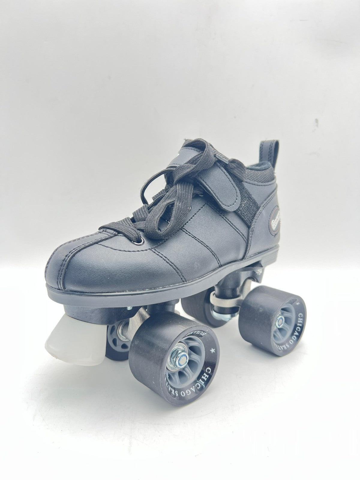 Chicago Skates Bullet Speed Quad Roller Skates, MENS, BLACK , SIZE 4