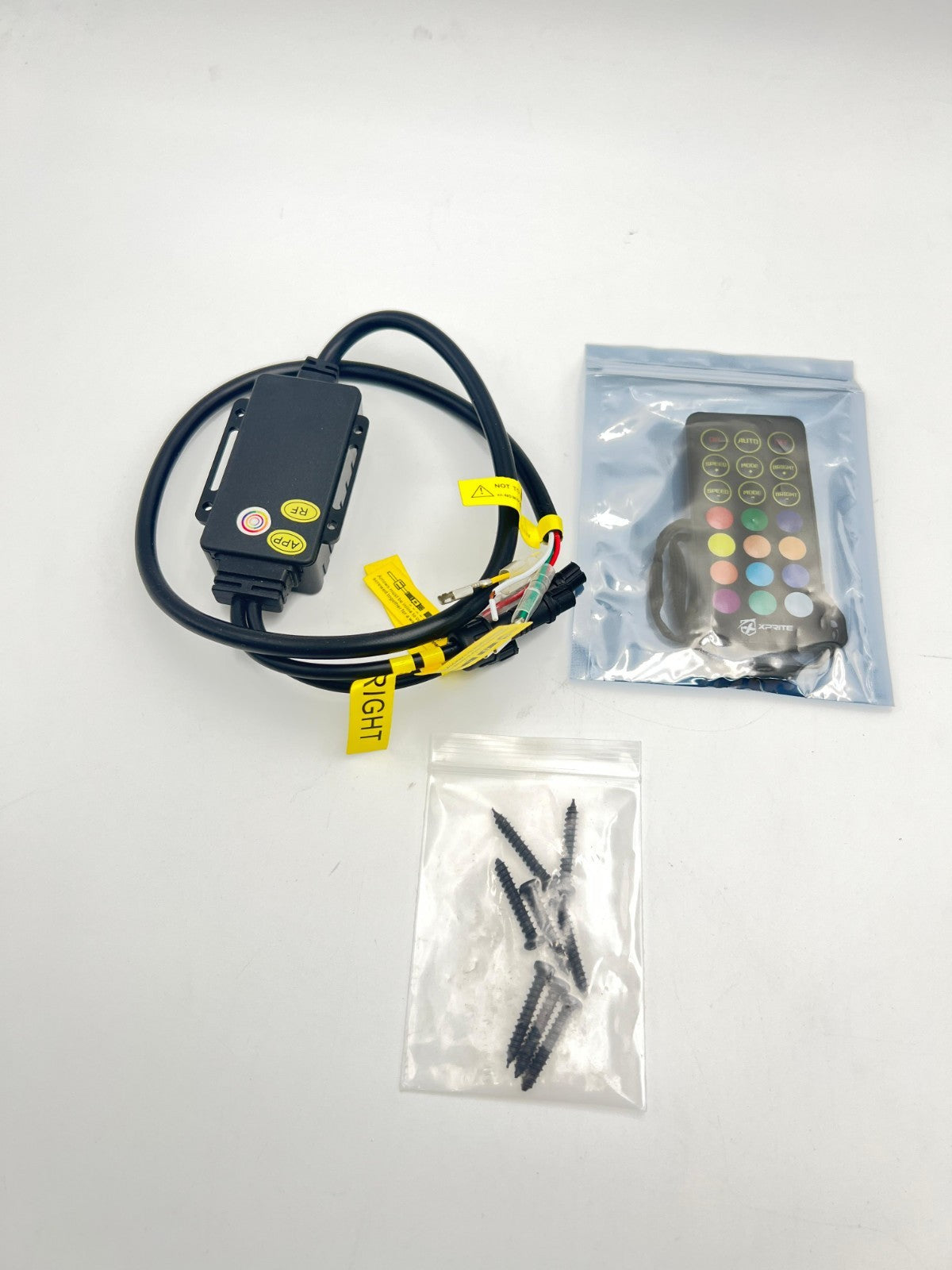 8 Pods RGB LED Rock Lights Underbody Neon lighting Kit w/ IR Remote ATV UTV