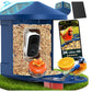 Smart Bird Feeder with AI Camera Solar-powered Recognize 10,000+ Species Blue