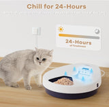 UBPet F10 Automatic Refrigerated Feeder Pet Smart Dispense Keep Food Fresh 24hrs