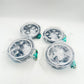 MGLLIGHT 5-3/4 5.75 inch LED Headlight White Amber LED Halo Compatible with Chal
