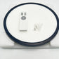 Roomratv Black Ceiling Light Fixture with Remote Control, with 3000K Warm Nightl