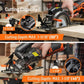 DOVAMAN Circular Saw, 5.8A 4-1/2" Circular Saw w/Laser, Metal Auxiliary Handle