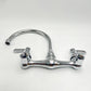 Peerless P2765LF Elmhurst 1.5 GPM Wall Mounted Bridge Kitchen Faucet, Chrome