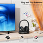 LEVN Bluetooth Wireless TV Headphones Watching Wireless Seniors BLACK NEW