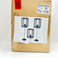 3 Pack 1 Light Adjustable Rustic Farmhouse Pendant Light