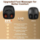 JZBRAIN Shiatsu Foot Massager Machine with Heat : Deep Kneading Foot Massager