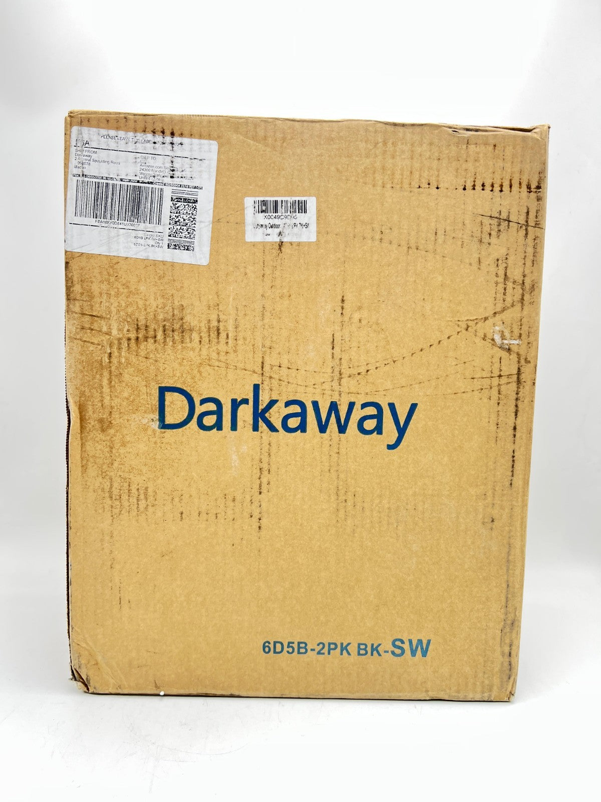 Darkaway Outdoor Lights Fixture Wall Mount, Exterior Wall Light with Water Rippl