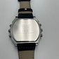 Avaner Mens Big Face Dual Time Zone Leather Strap Sport Watch