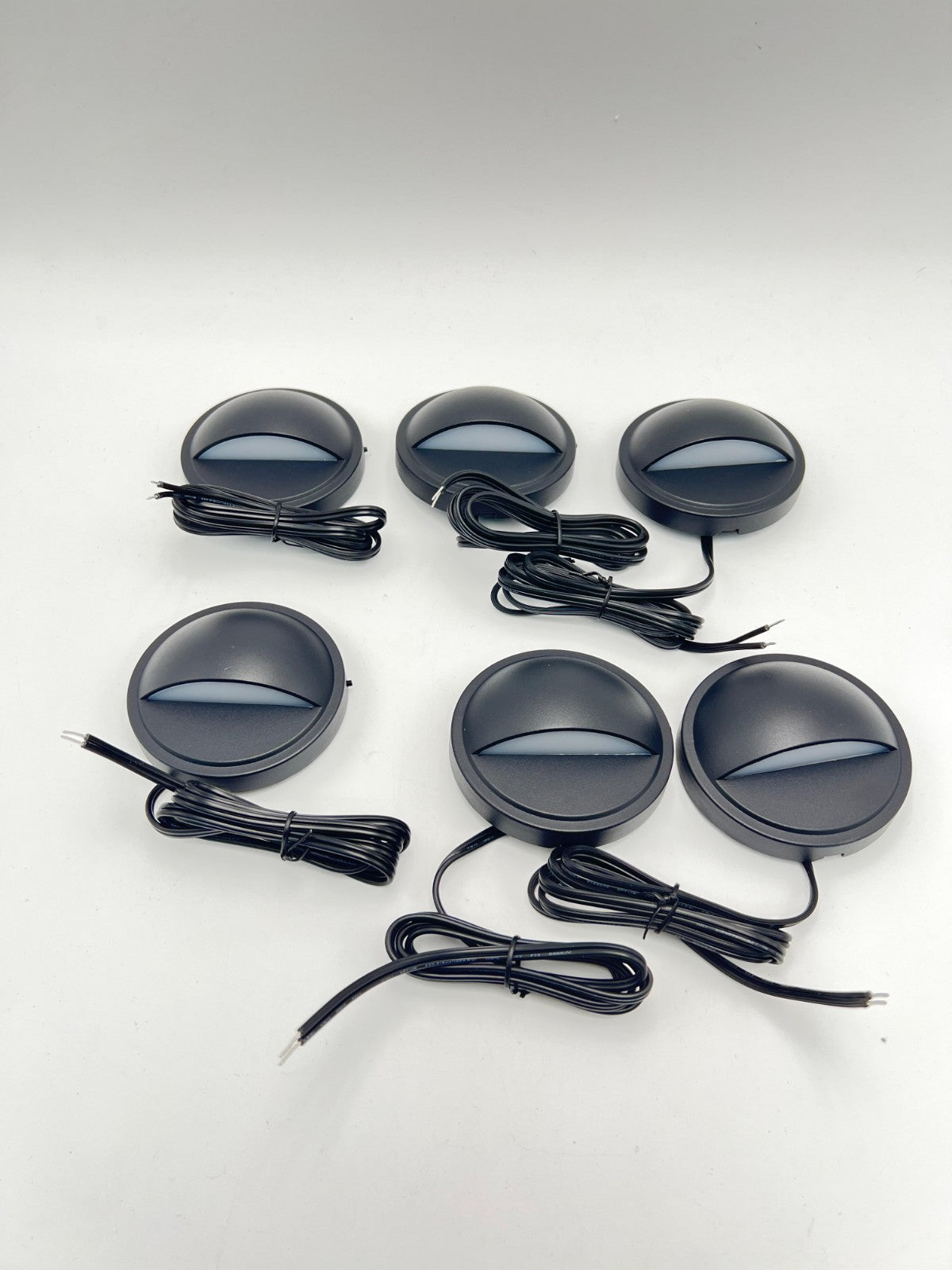 WOMIING YOUWOLED LED Low Voltage Deck Lights Outdoor Waterproof,6-Pack 3CCT Deck