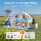 OGERY 2025 Upgraded Camping Fan, Portable Rechargeable Fan with 20000mAh Battery
