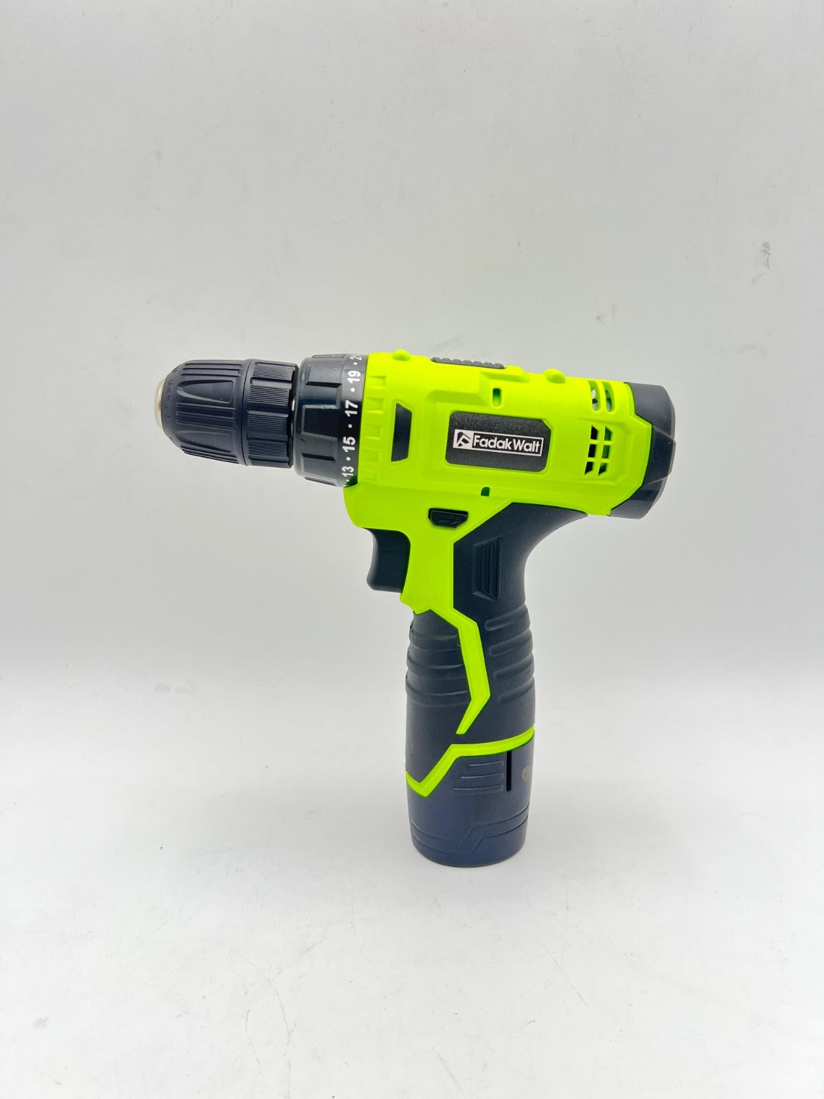 FadakWalt 12V Cordless Drill Set DC8212A—LED, 0–650 RPM, 19 Nm—NEW