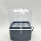 2 Tiers Electric Food Steamer for Cooking, 4 QT Digital Multi Vegetable