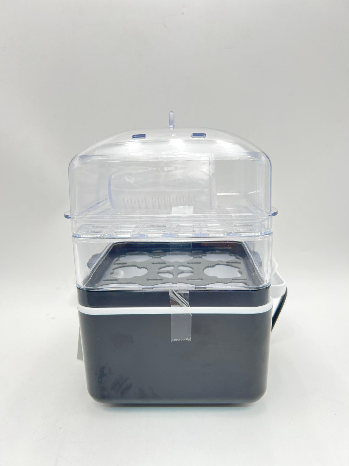 2 Tiers Electric Food Steamer for Cooking, 4 QT Digital Multi Vegetable