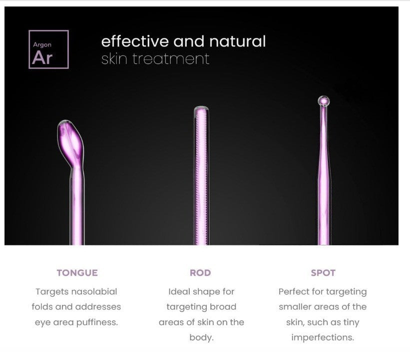 NuDerma Professional Skin Therapy Wand - Portable Skin Therapy