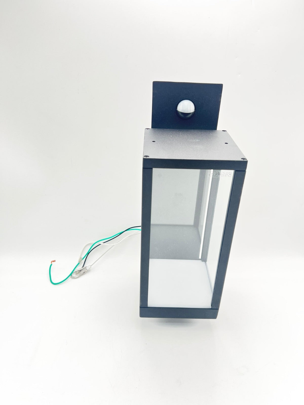 Modern Motion Sensor Outdoor Wall Light Sconce with Glass, 850LM LED, IP65 Water
