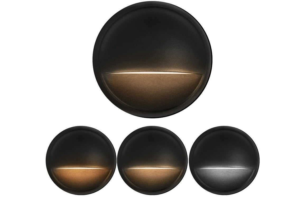 WOMIING YOUWOLED LED Low Voltage Deck Lights Outdoor Waterproof,6-Pack 3CCT Deck