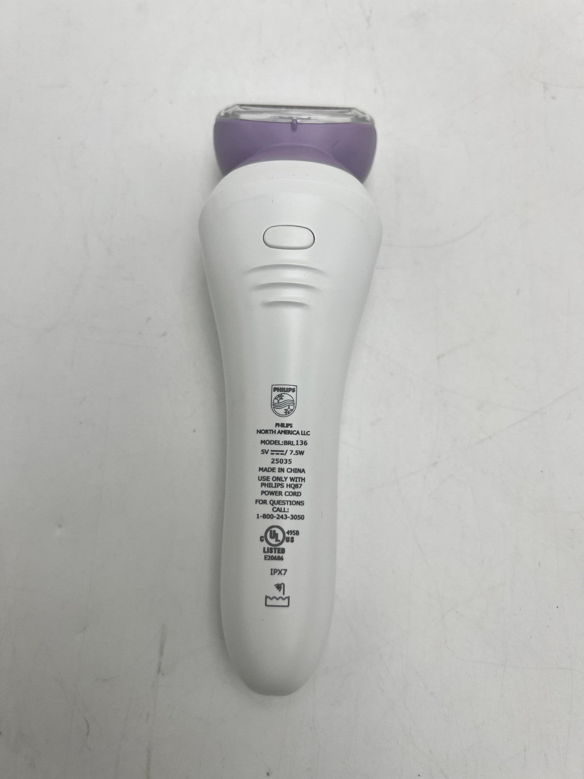 Philips Lady Shaver Series 6000, Single Foil Shaver - Wet & Dry, Cordless - Incl