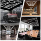 Hexagon Garage Lights, High Brightness 168W 6500K 18480Lumens Honeycomb Hexagon