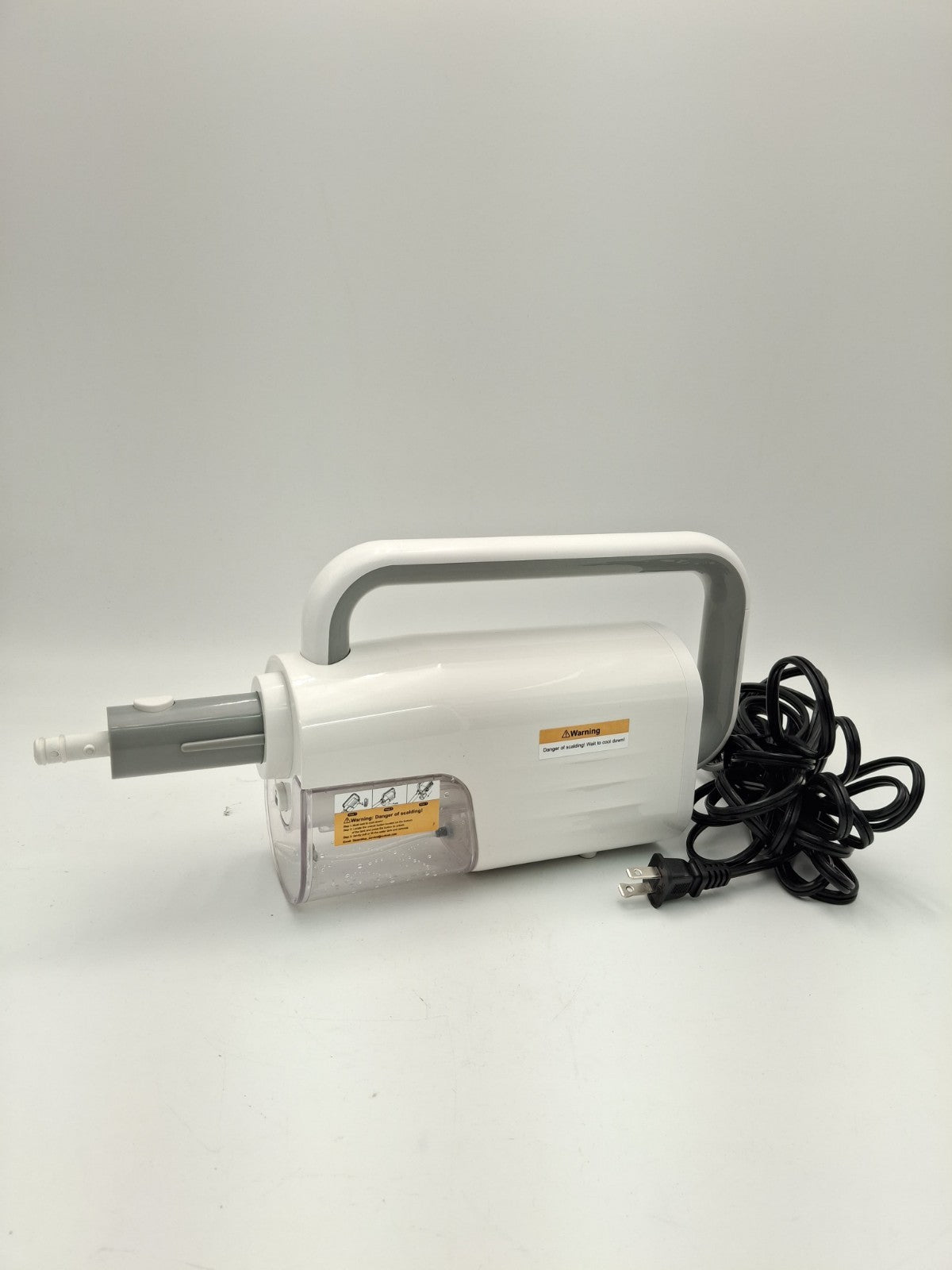 Steam Cleaner, 6 in1 Rotated Steam Mop Cleaner with 2 Modes, 2 Microfiber White