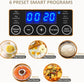 2 Tiers Electric Food Steamer for Cooking, 4 QT Digital Multi Vegetable