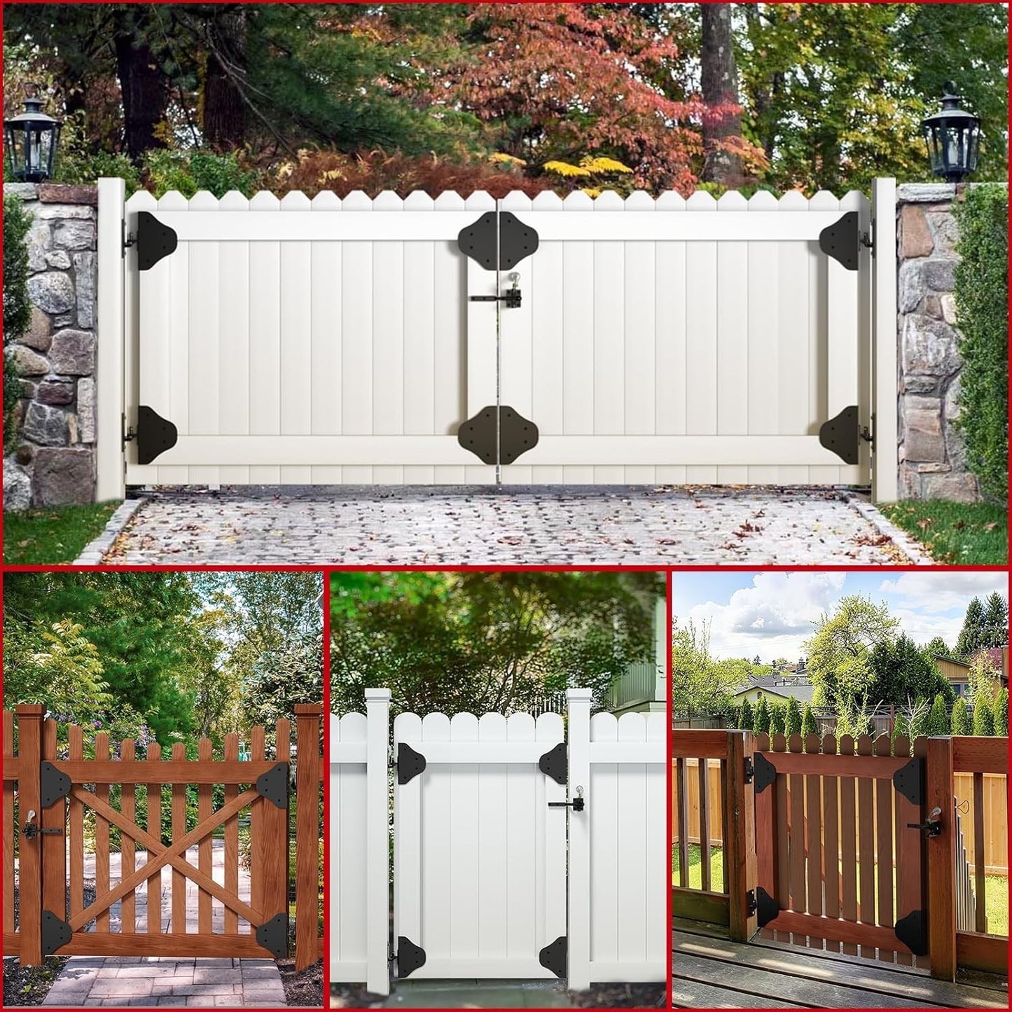 Magacyo Anti Sag Gate Kit Fence Gate Hardware
