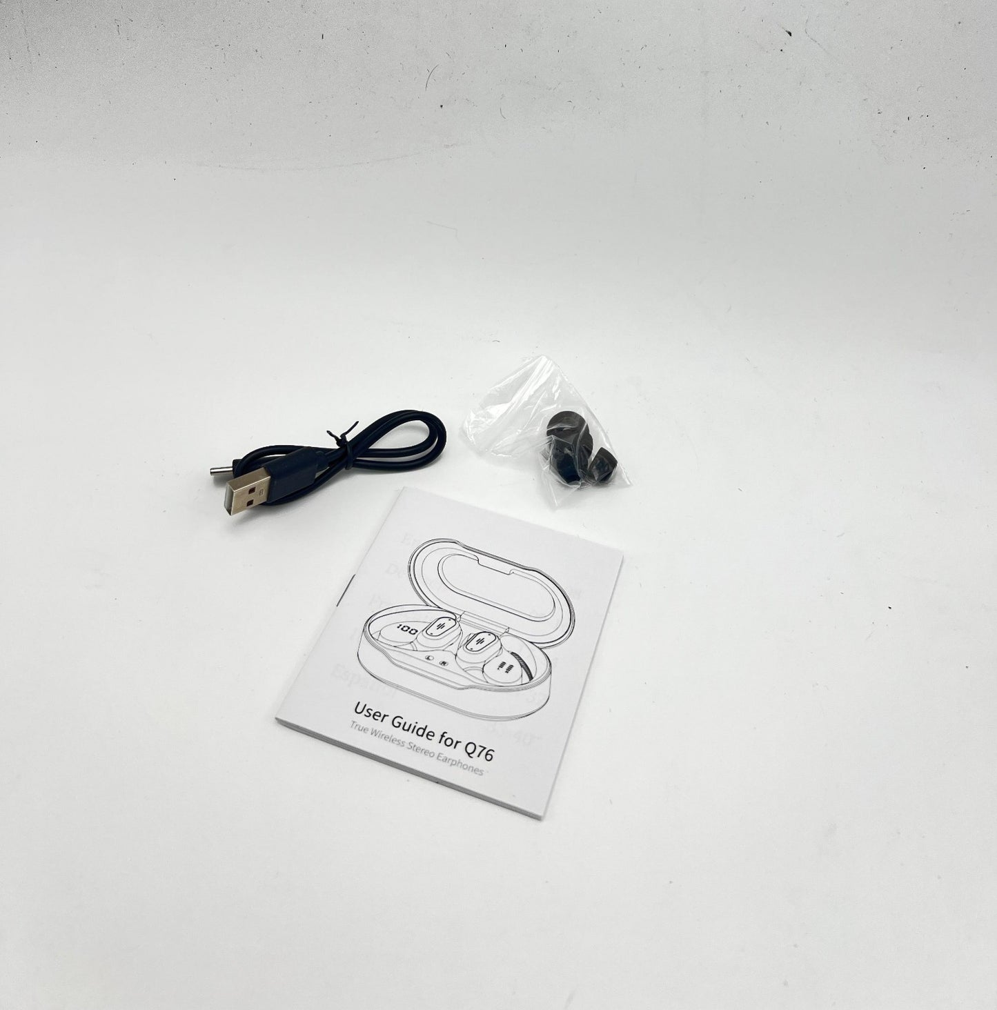 Rolosar True Wireless Bluetooth Earbuds With Charging Case Model Q76
