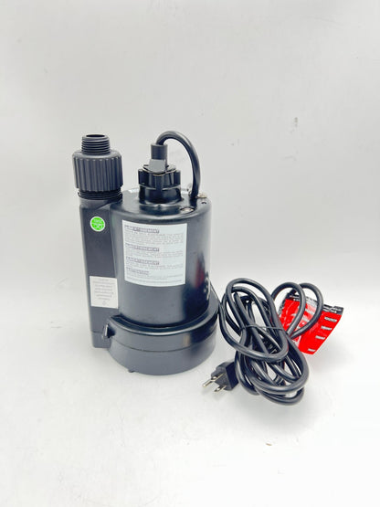 Superior Pump 1/4 HP Thermoplastic Utility Water Pump (91250)