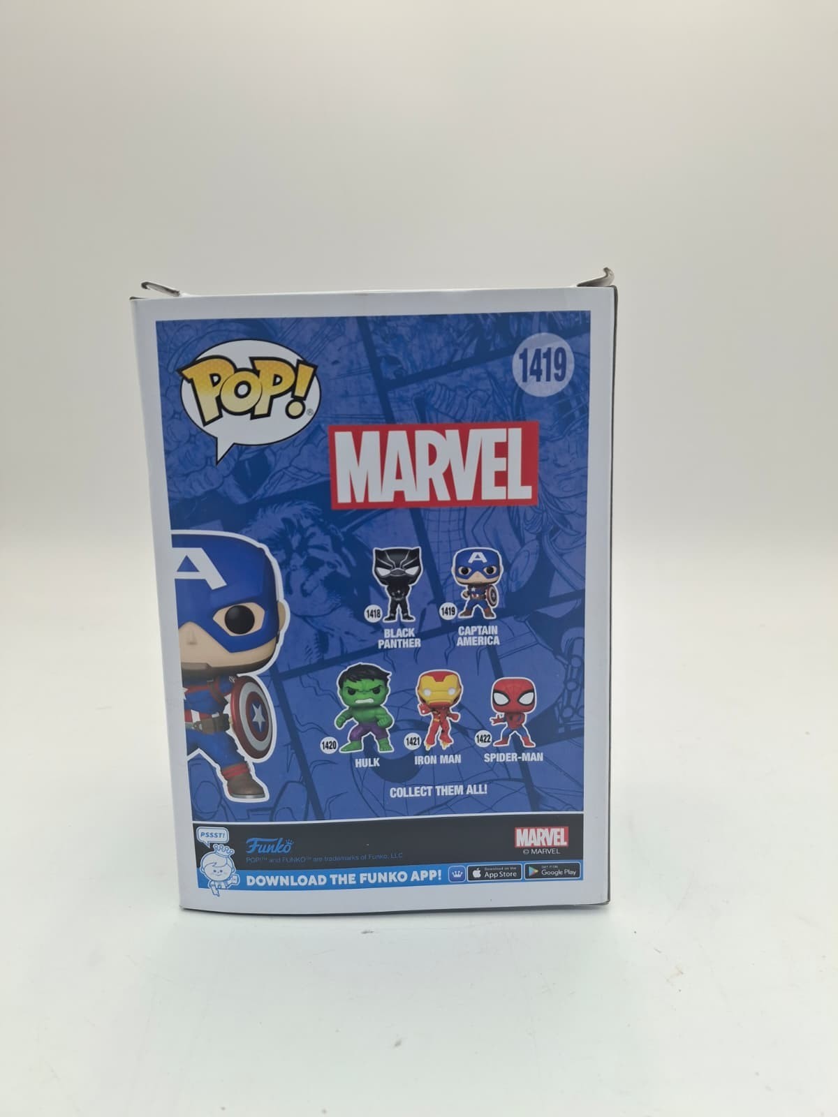 Funko Pop! Vinyl: Marvel - Captain America #1419